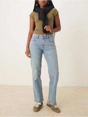 Abercrombie Tall Light Wash Jeans